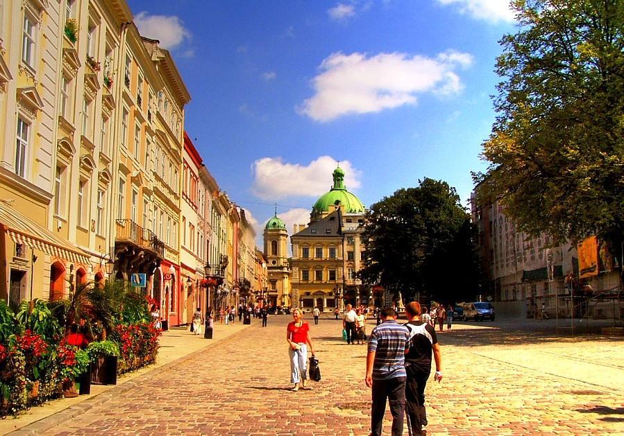 Romantic Apartment On Rynok Square With Air-Conditioning Lviv Exteriör bild